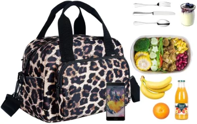 Borsa termica per il pranzo, riutilizzabile, per adulti, resistente all'acqua, per donne, uomini, lavoro, picnic, spiaggia, viaggi